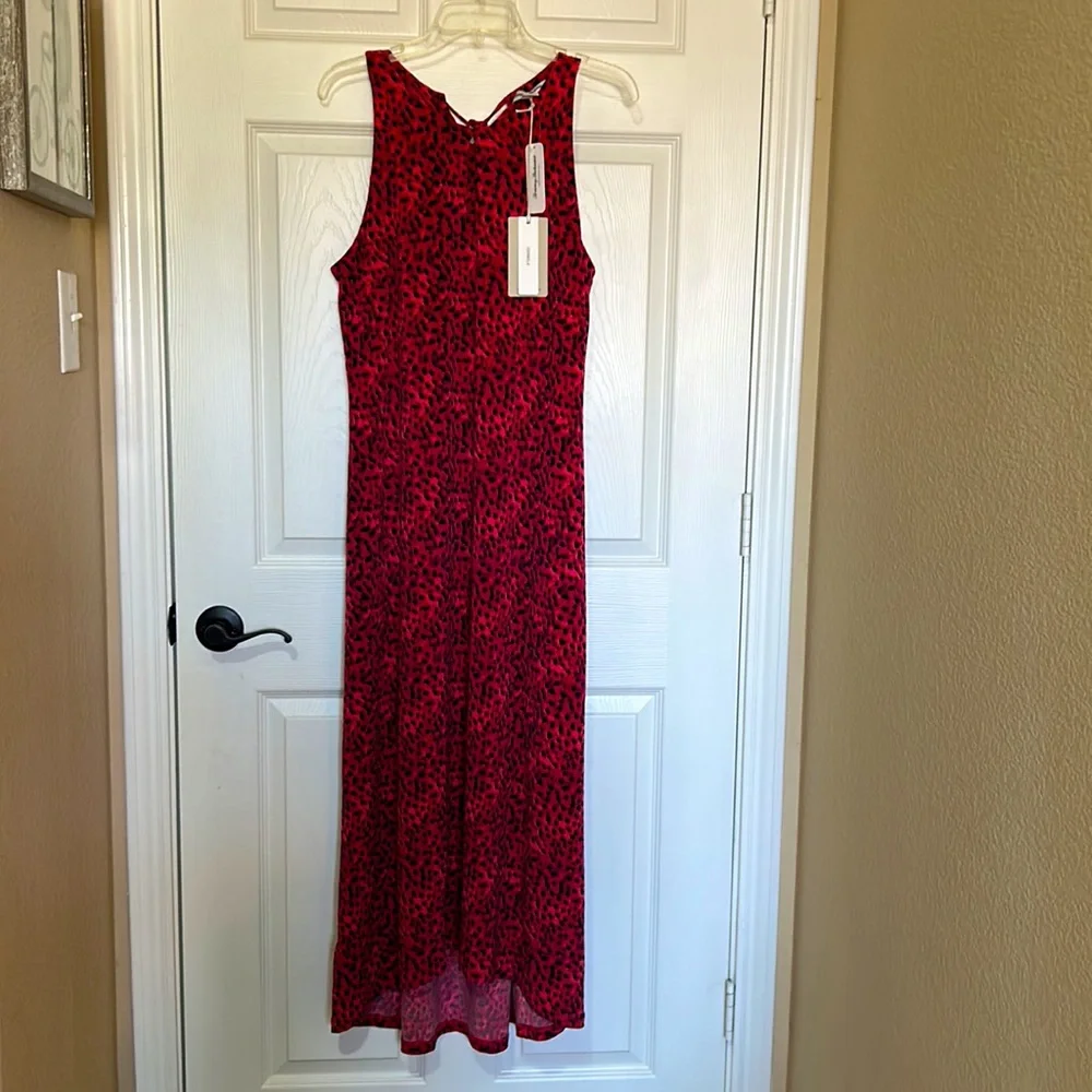 NWT Tommy Bahama Jasmina Lagoon Leopard Maxi Dress - Picture 6 of 8